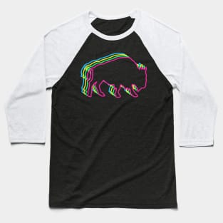 Buffalo 80s Neon Baseball T-Shirt